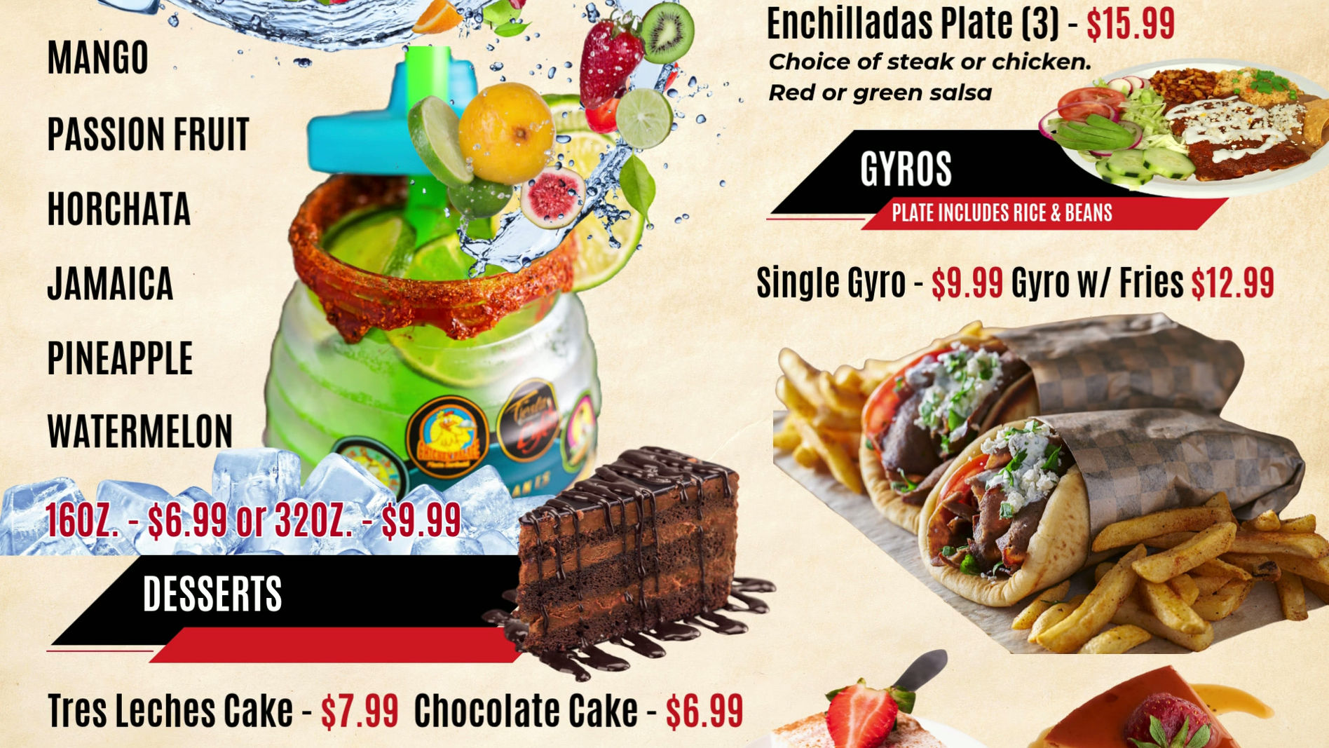 Restaurants Digital Menus & Signage